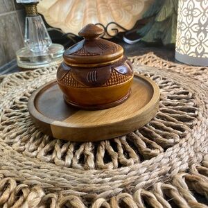 Handcrafted Wooden Trinket Box